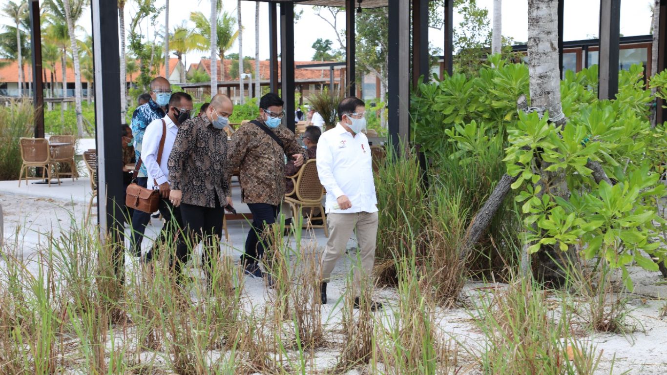 Awali Kunker ke Belitung, Menteri Suharso Optimistis Pariwisata Sebagai Game Changer Bangka Belitung