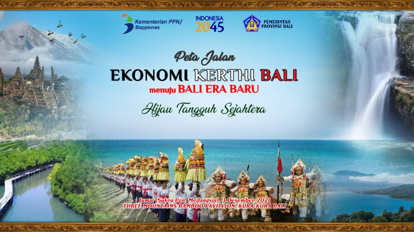 Bappenas Segera Luncurkan Peta Jalan Ekonomi Kerthi Bali dan Master Plan Ulapan