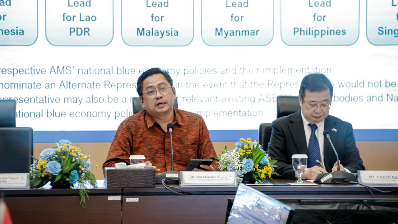 Bappenas–UNDP Gelar Lokakarya Regional, Petakan Potensi Pendanaan Dukung Pelaksanaan Ekonomi Biru di ASEAN