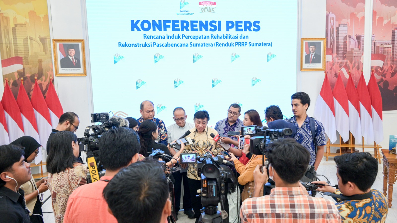 Bappenas Usung Renduk Pascabencana, Pastikan Percepatan Rehabilitasi dan Rekonstruksi Sumatra