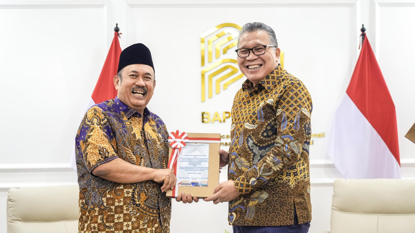 BPK RI Sampaikan LHP kepada Bappenas, Perkuat Strategi Ketahanan Pangan