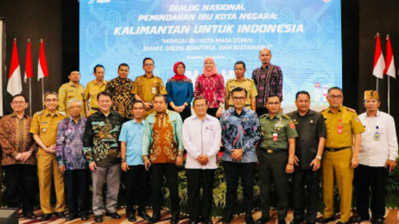 Dialog Nasional Pemindahan Ibu Kota Negara: Bappenas Diskusikan Kesiapan Kalimantan Selatan Untuk Menjadi Ibu Kota Baru