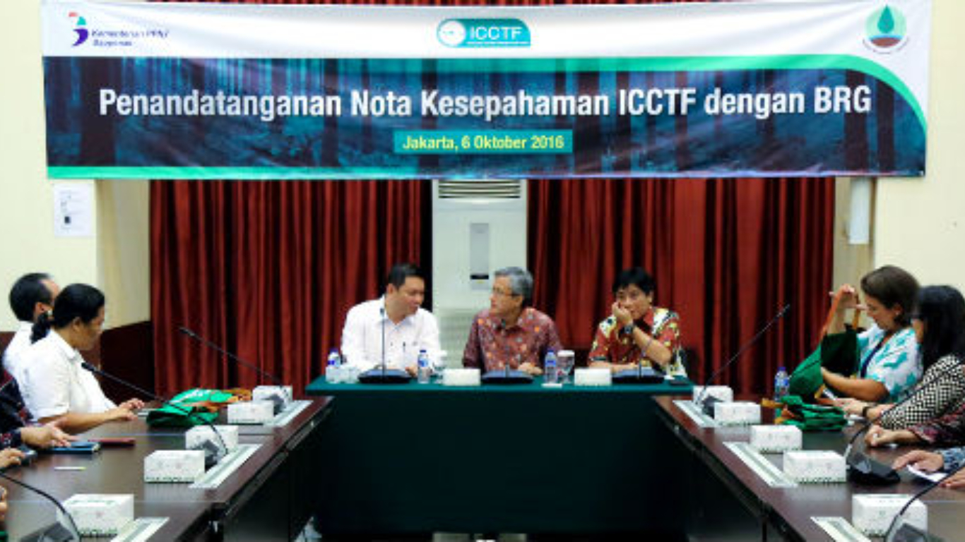 ICCTF dan BRG Bekerja Sama Meningkatkan Pengelolaan Lahan Gambut di Indonesia