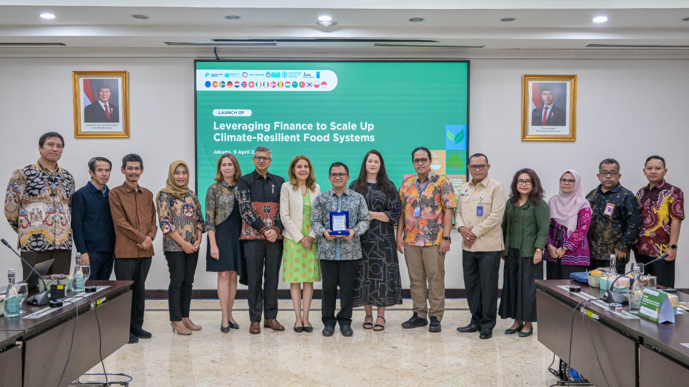 Bappenas and the United Nations Launch Programme to Strengthen Climate-Resilient Food Systems