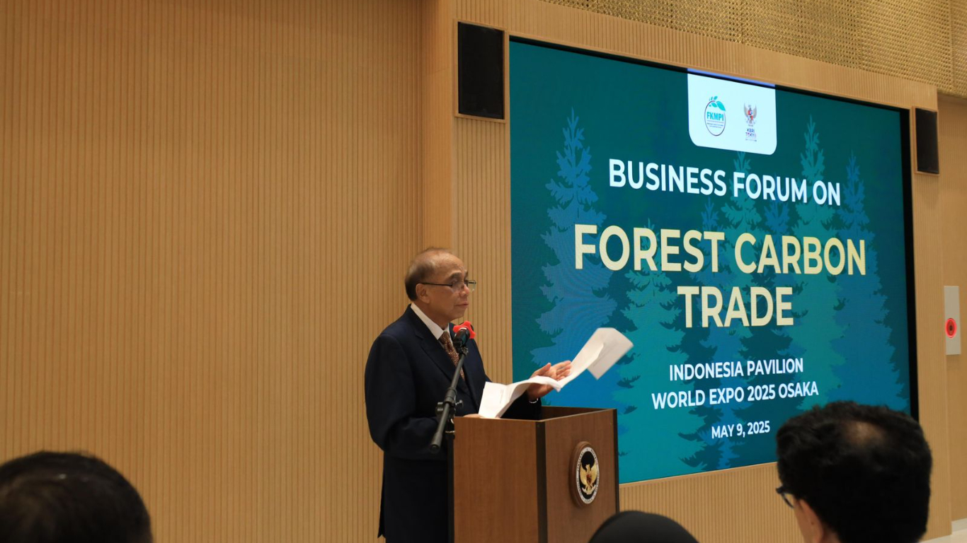 Indonesia Tawarkan Kredit Karbon Berbasis Hutan Tropis dalam Forum Bisnis di Osaka
