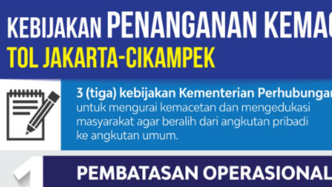 Kebijakan Lalin Tol Jakarta – Cikampek Sudah Melalui Kajian Matang