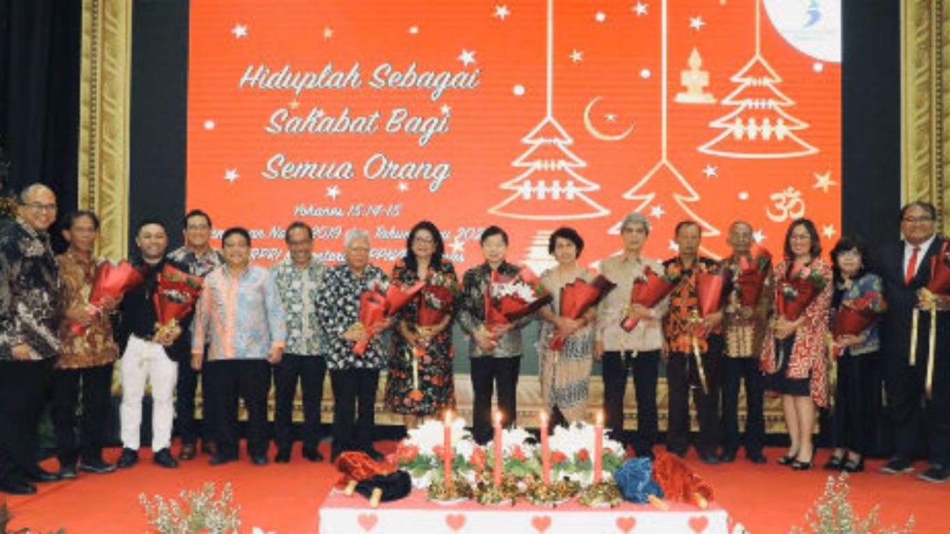 Keluarga Besar Kementerian PPN/Bappenas Rayakan Natal 2019