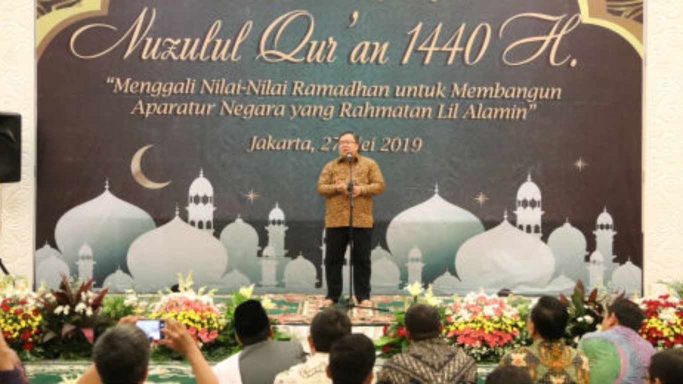 Kementerian PPN/Bappenas Gelar Peringatan Nuzulul Qur’an Ramadhan 1440 H