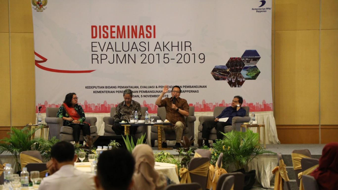 Menjadi Masukan RPJMN Mendatang, Evaluasi Akhir RPJMN 2015-2019 Diperkaya dengan Evaluasi Dampak