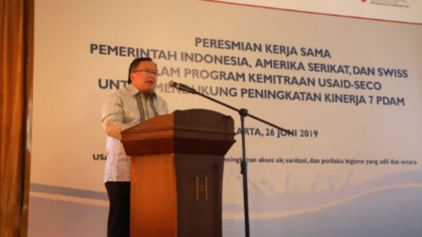 Menteri Bambang Apresiasi Kemitraan Indonesia, Amerika, Swiss Perkuat 7 PDAM