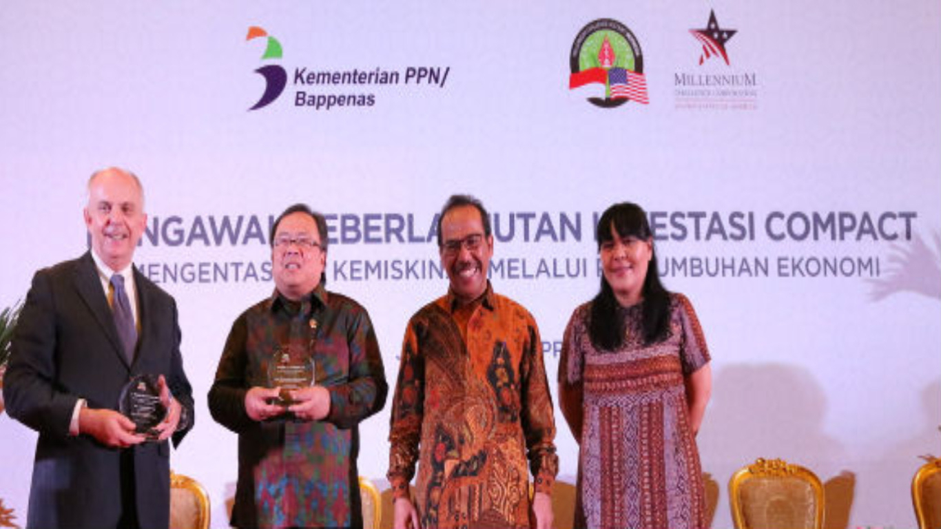 Menteri Bambang: Dua Proyek Compact Indonesia Telah Terintegrasi dalam Prioritas Nasional