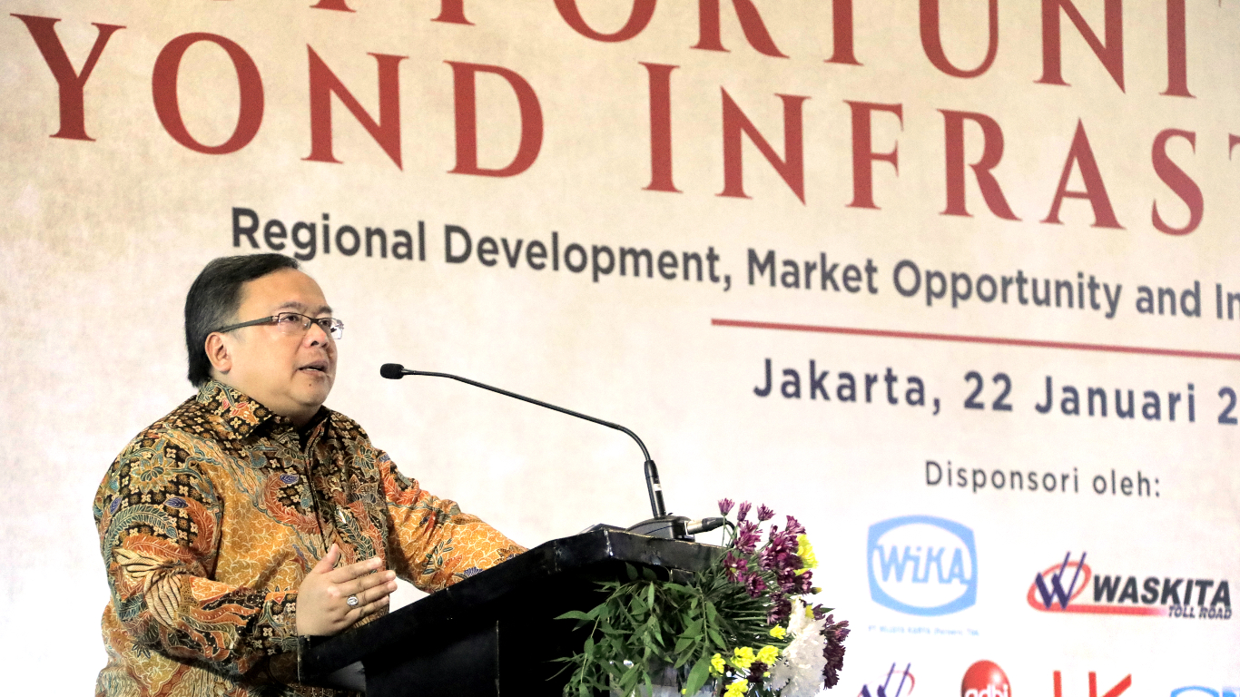 Menteri Bambang Tegaskan Infrastruktur Bukan Tujuan, Melainkan Alat Meningkatkan Pertumbuhan Ekonomi