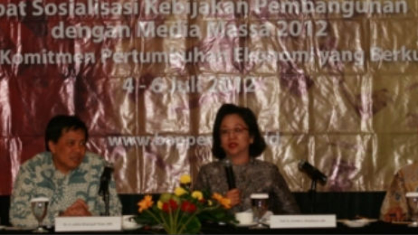 Menteri Negara PPN/Kepala Bappenas, "Ekonomi Indonesia Masih Tumbuh"