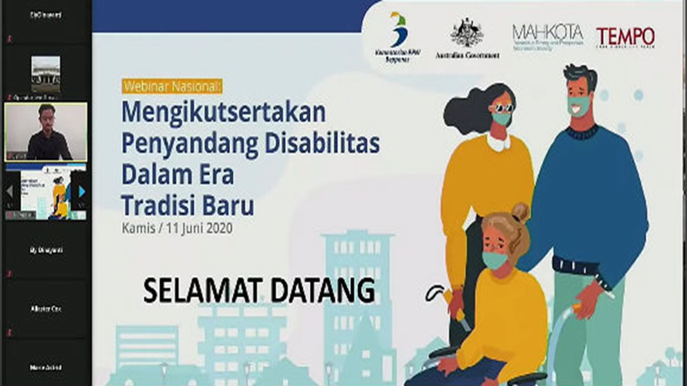 Menuju Pembangunan Inklusif dengan Mengikutsertakan Penyandang Disabilitas dalam Tradisi Baru