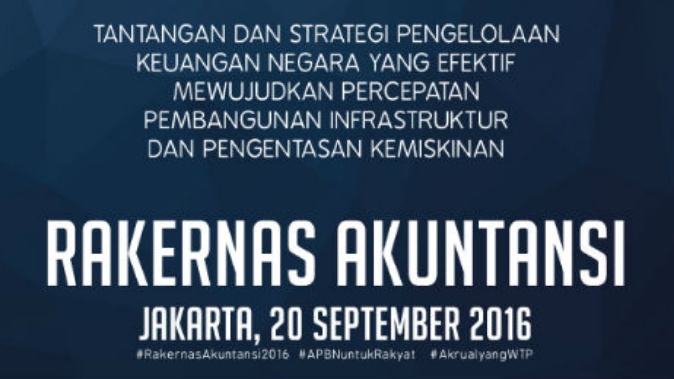 NARASI TUNGGAL: Mengawal Percepatan Pembangunan Infrastruktur dan Pengentasan Kemiskinan Melalui Pelaporan Keuangan Pemerintah yang Transparan, Akuntabel dan Berkualitas