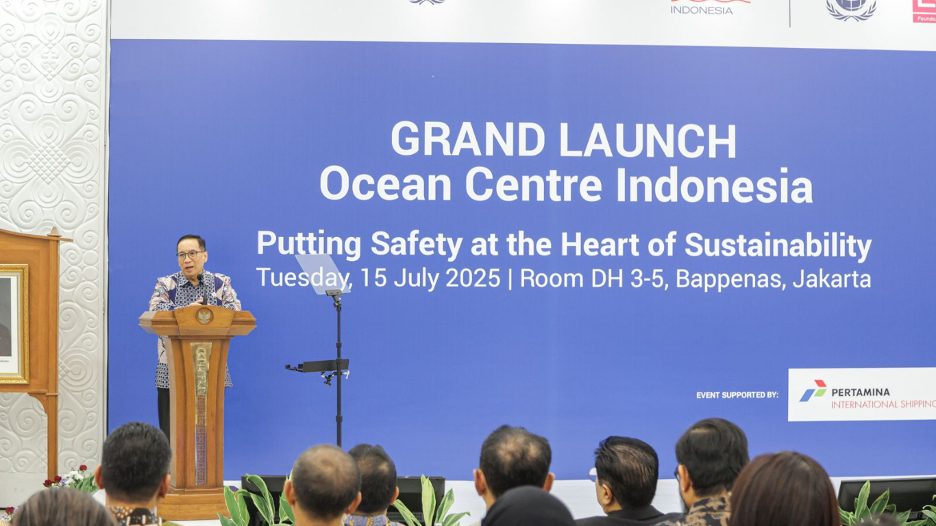 Peluncuran Ocean Centre Indonesia: Bappenas Dorong Kolaborasi Lintas Sektor untuk Optimalkan Potensi Ekonomi Biru