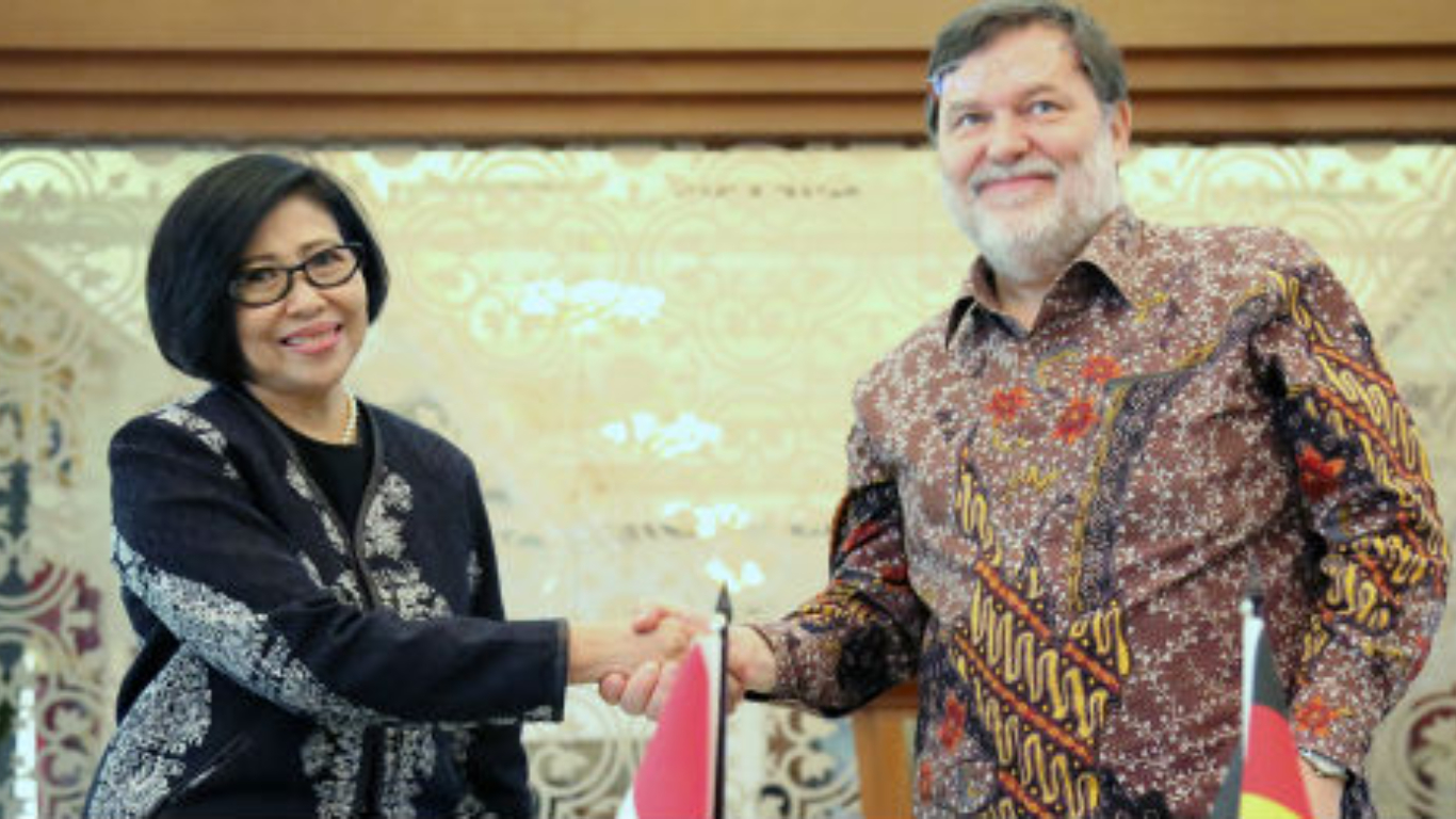 Penandatanganan Perjanjian Kerja Sama Teknis Pemerintah Indonesia dengan Pemerintah Republik Federal Jerman