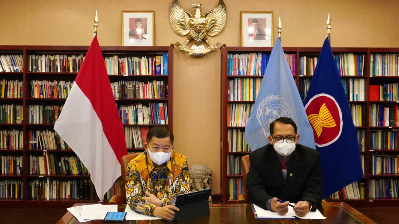 Sampaikan VNR 2021, Indonesia Tegaskan Komitmen Tangani Pandemi