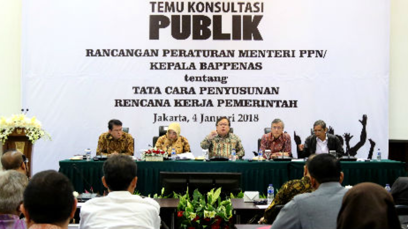 Temu Konsultasi Publik Tampung Masukan Draf Permen PPN tentang Tata Cara Penyusunan RKP