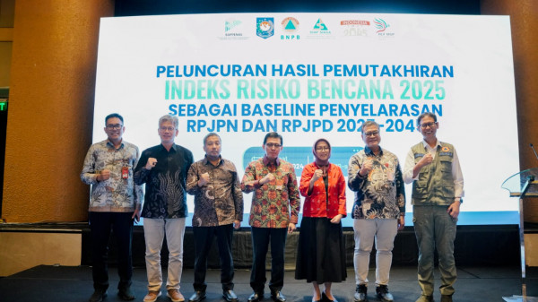 Bappenas dan BNPB Gelar Peluncuran Hasil Proyeksi Indeks Risiko Bencana untuk Selaraskan RPJPN dan RPJPD 2025-2045