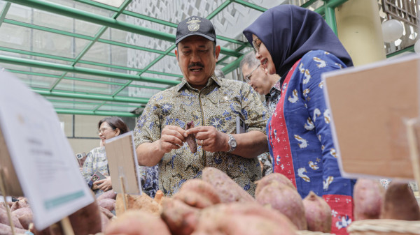 Bappenas Dukung Penguatan Sistem Pangan Indonesia melalui Pusat Riset dan Inovasi Ubi Jalar
