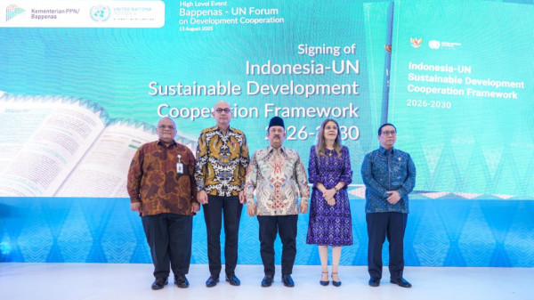 Bappenas–PBB Sepakati Kerangka Kerja Sama Pembangunan Berkelanjutan 2026–2030