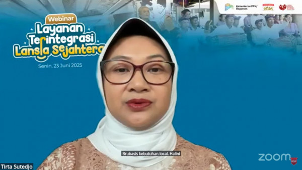 Bappenas Perkuat Implementasi Stranas Kelanjutusiaan melalui Layanan Lansia Terintegrasi Berbasis Komunitas