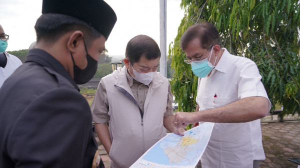 Bermalam di Penajam Paser Utara, Menteri Suharso Bahas Pelestarian Lingkungan dalam Pembangunan IKN