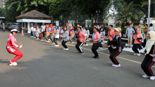 Hari Pertama Porseni Kementerian PPN/Bappenas Digelar Berlangsung Meriah