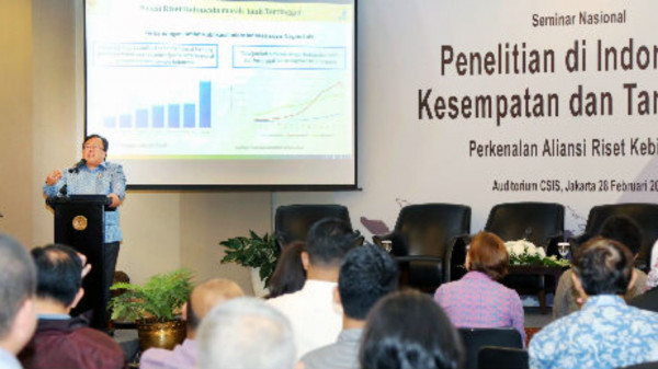 Menteri Bambang Dorong Lembaga Think-Tank Indonesia Kembangkan Riset Kebijakan