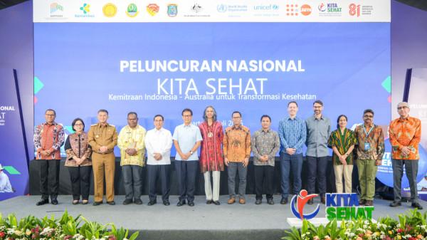 Indonesia–Australia Luncurkan KITA SEHAT Wujudkan Agenda Kesehatan Untuk Semua