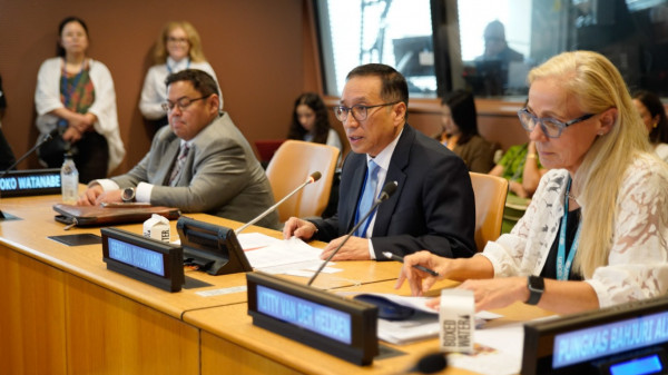Indonesia Dorong Kolaborasi Multisektor dalam Pembangunan SDM melalui Program MBG di HLPF 2025