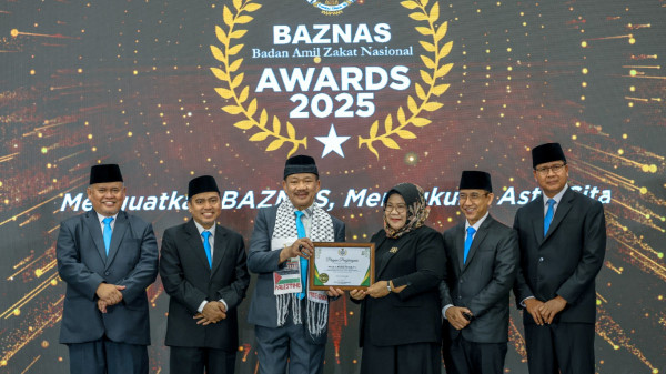Kementerian PPN/Bappenas Raih Dua Penghargaan BAZNAS Awards 2025, Dukung Komitmen Penguatan Ekosistem Zakat Nasional