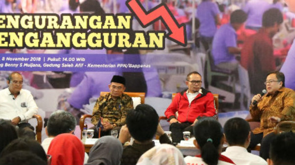 Lapangan Kerja Indonesia Lampaui Target RKP 2018 dan RPJMN 2015-2019, TPT Turun Menjadi 5,34 Persen