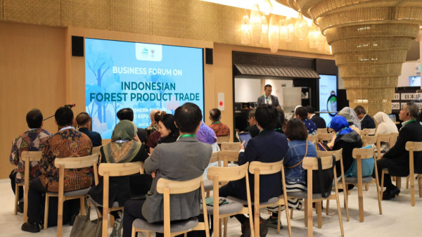 Lewat Forum Bisnis di World Expo 2025 Osaka, Indonesia Dorong Ekspor Produk Kehutanan Berkualitas