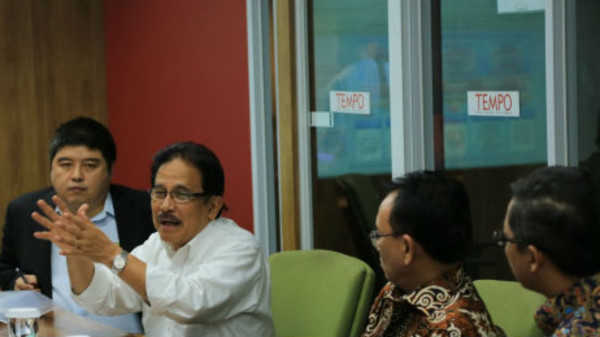 Menteri PPN/Kepala Bappenas Kunjungi Redaksi Media Harian Tempo