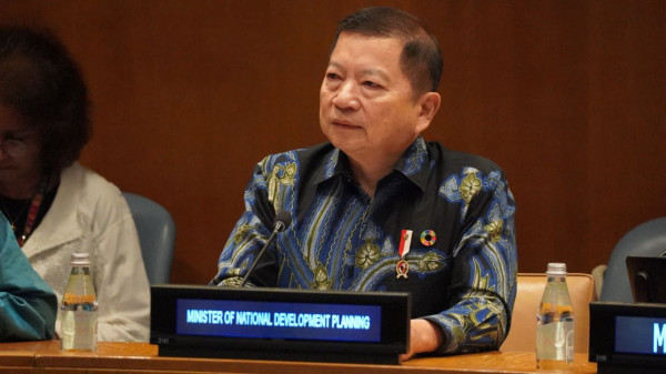 Menteri Suharso Bahas Melokalkan SDGs di Forum PBB