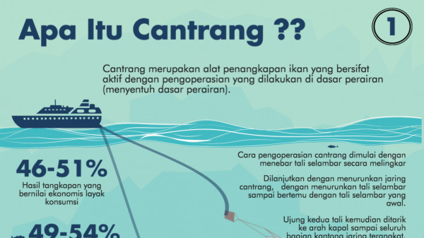 NARASI TUNGGAL: Kenali Cantrang, Alat Tangkap Ikan yang Dilarang