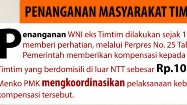 Penanganan Koordinasi, Sinkronisasi dan Pengendalian Kemenko PMK