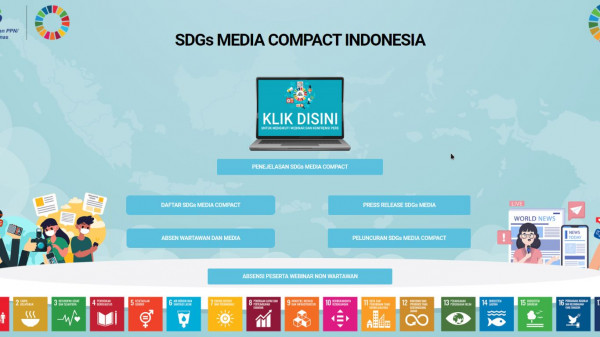Perkuat Peran Media dalam Upaya Mencapai Tujuan SDGs, Bappenas Luncurkan SDGs Media Compact