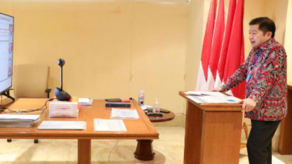 Pimpin Rakorbangpus 2020 Secara Daring, Menteri Suharso Sampaikan Sasaran Pembangunan Nasional Pasca Covid19