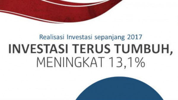 Realisasi Investasi PMDN dan PMA Tahun 2017 Melampaui Target