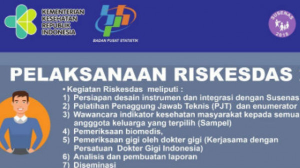 Revolusi Kebijakan One Data, Riskesdas 2018 Tampil Beda