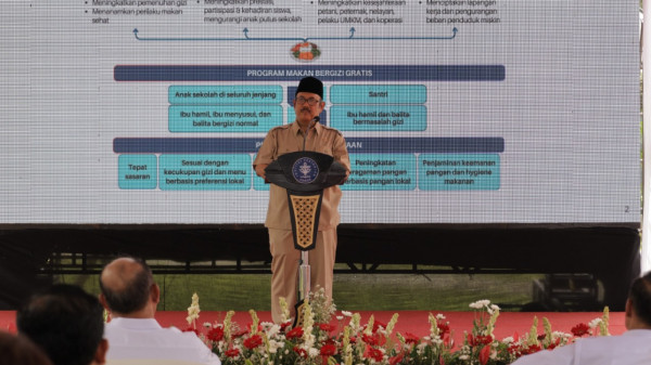 Sukseskan MBG, Kementerian PPN/Bappenas, BGN, IPB University, dan UNICEF Luncurkan Pusat Unggulan Nasional MBG