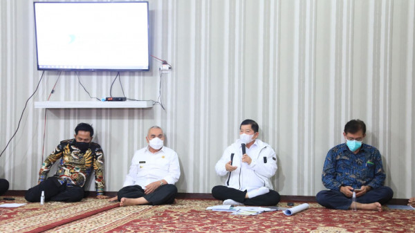 Temui Tokoh Penajam Paser Utara, Menteri Suharso Bahas Pentingnya Peran Masyarakat Lokal dalam Pembangunan IKN