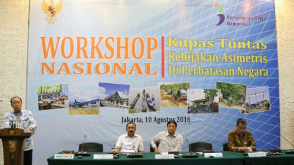 Workshop Nasional "Kupas Tuntas Kebijakan Asimetris di Perbatasan Negara"