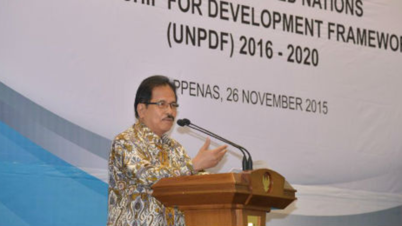 UN Partnership for Development Framework (UNPDF) 2016-2020 Fokus pada Empat Pokok Prioritas